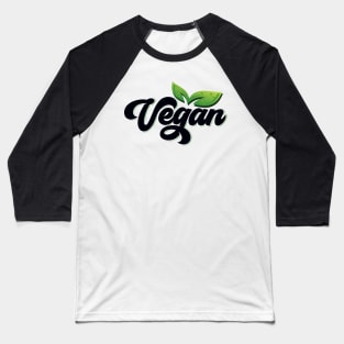 Vegan Life Baseball T-Shirt